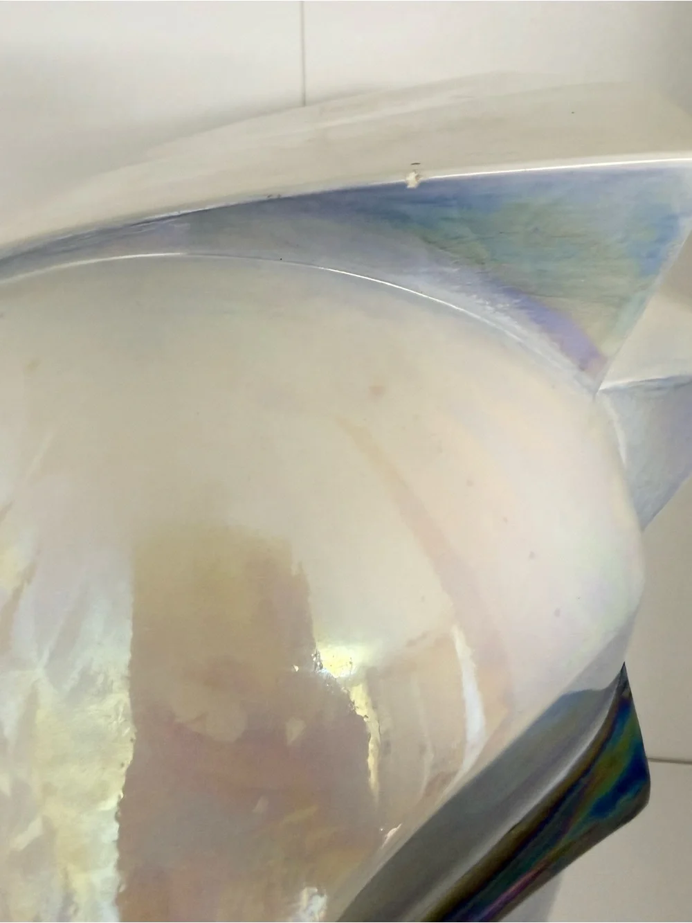 Lindsey Balkweill iridescent white